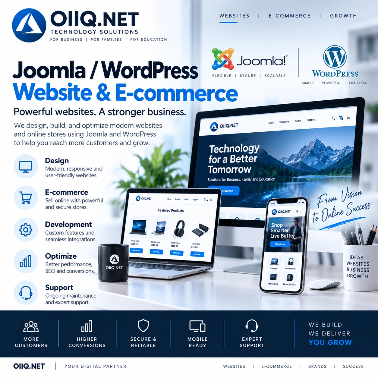 Joomla / WordPress Services