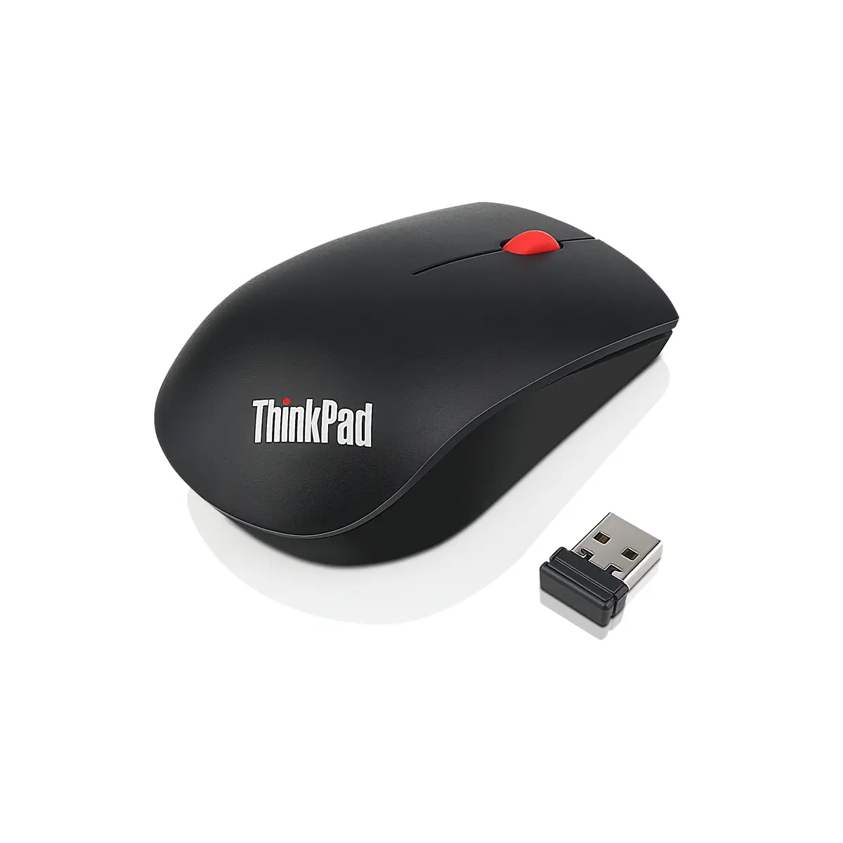 Lenovo ThinkPad Wireless Mouse - Mouse - Optical - 1200 dpi - Buttons Qty: 3 - Wireless – 4X30M56887