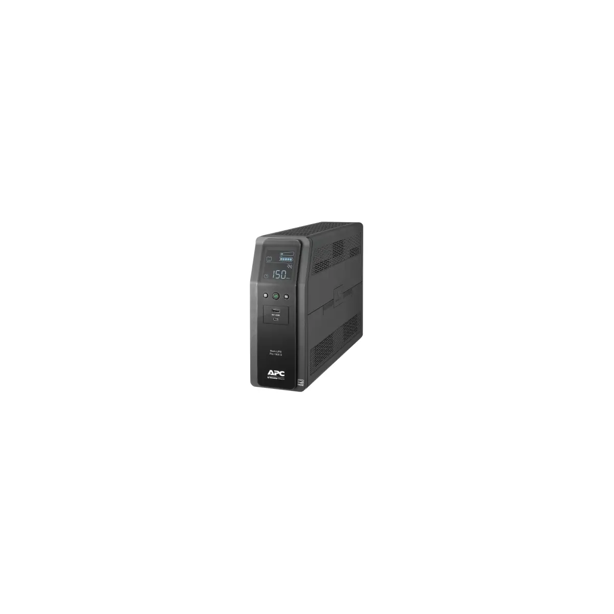 APC UPS Back Pro 1500VA Sinewave 10 Outlet 2 USB Chaging Ports Avr Lcd – BR1500MS2