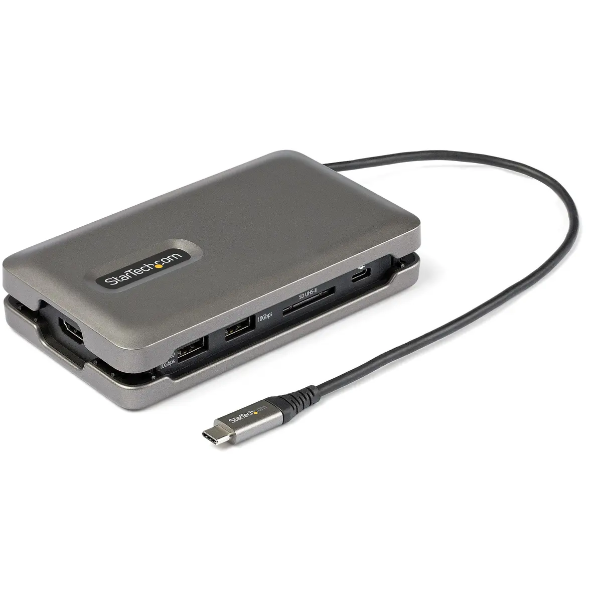 StarTech.com USB-C multiport Adapter 4K 60Hz HDMI 2.0b HDR10 with Dp 1.4 Alt-Mode - 2x 10Gbps – DKT31CSDHPD3