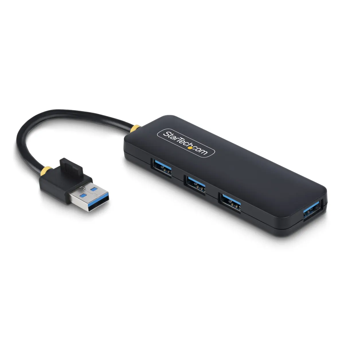 StarTech.com 4-PORT USB-A Hub, 5GBPS, Bus Powered, Small Travel Mini USB Hub, Multi – H5A4A-USB-HUB