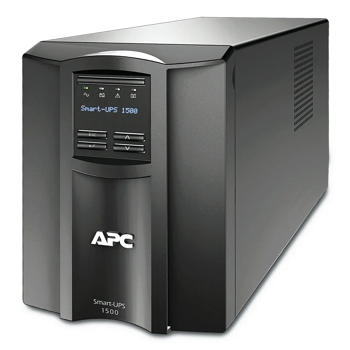 APC Smart-UPS, Line Interactive, 1500VA, Tower, 120V, 8x NEMA 5-15R outlets, Sma – SMT1500C