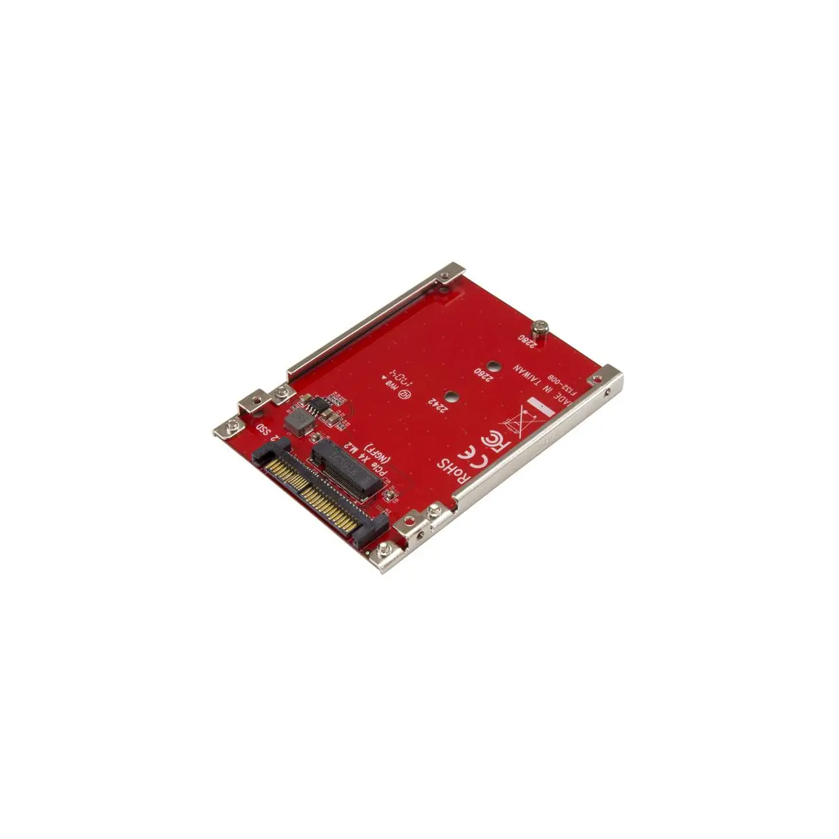 StarTech.com Add the fast performance of an M.2 NVMe SSD to your computer or server through a – U2M2E125