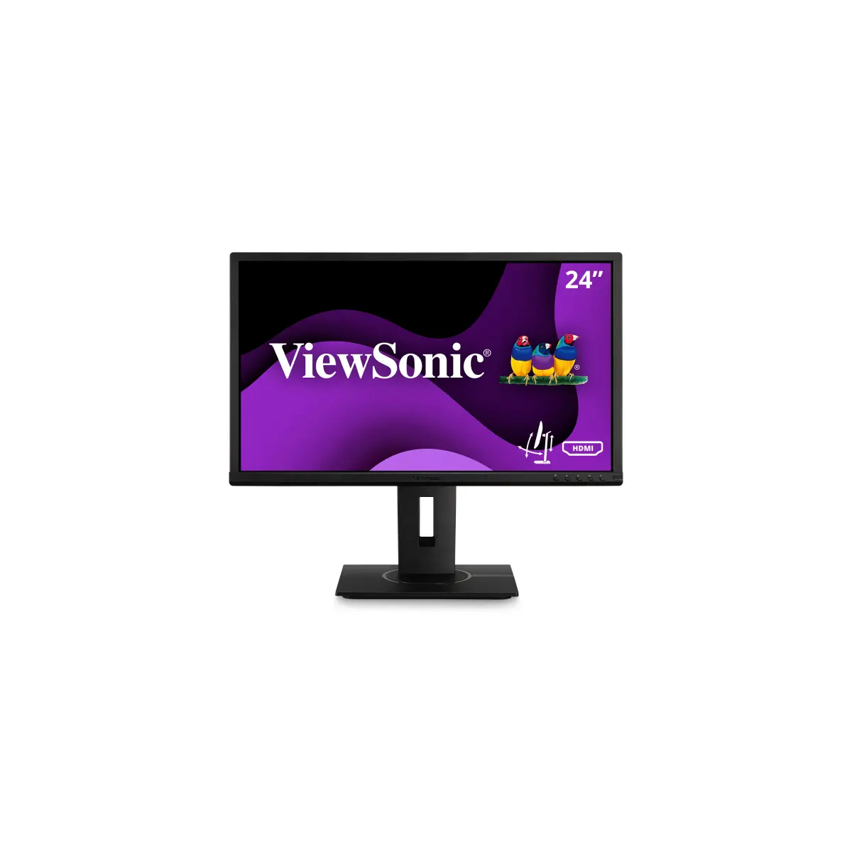ViewSonic 24-inch Lcd Monitor, 1920X1080, HDMI, Dp, Vga, Usb-Hub. – VG2440